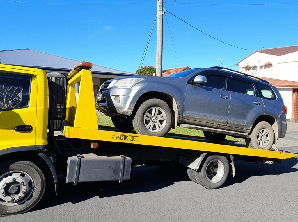 Free 4x4 tow truck collection service in Wellington